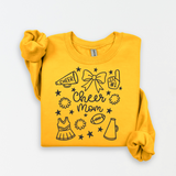 Cheerleader Mom Doodle | SVG Cut File