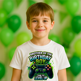 Family of the Gamer Birthday Boy png Bundle