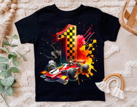 Race Car First Birthday | PNG Print File