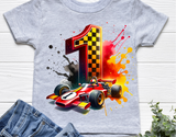 Race Car First Birthday | PNG Print File