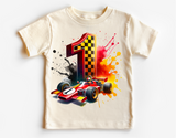 Race Car First Birthday | PNG Print File