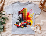 Race Car First Birthday | PNG Print File