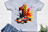 Race Car First Birthday | PNG Print File