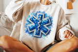 Star of Life Sequins | PNG Sublimation File