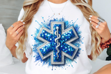 Star of Life Sequins | PNG Sublimation File