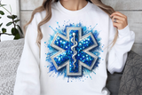 Star of Life Sequins | PNG Sublimation File