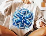 Star of Life Sequins | PNG Sublimation File