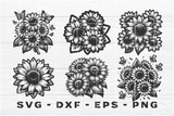 Sunflower SVG Bundle 3