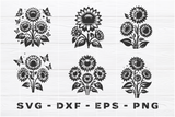 Sunflower SVG Bundle 3