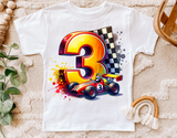 Race Car Third Birthday | PNG Print File