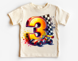 Race Car Third Birthday | PNG Print File