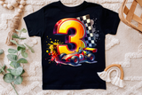 Race Car Third Birthday | PNG Print File