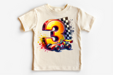 Race Car Third Birthday | PNG Print File