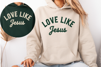Love Like Jesus | Christian PNG Sublimation File
