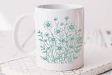 Floral Pocket | PNG Sublimation File