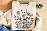 Floral Pocket | PNG Sublimation File