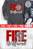 Firefighter Girlfriend | SVG Cut File