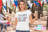 Fireworks and Beer | Fourth of July | PNG Sublimation File