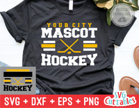 Hockey Template 0010 | SVG Cut File