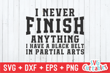 I Never Finish Anything | SVG Cut File