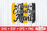 Cross Country Aunt | SVG Cut File