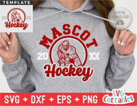 Hockey Template 0011 | SVG Cut File