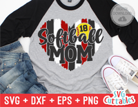 Softball Mom  | SVG Cut File