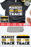 Track Template 0011 | SVG Cut File
