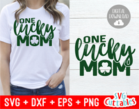 One Lucky Mom | St. Patrick's Day Cut File