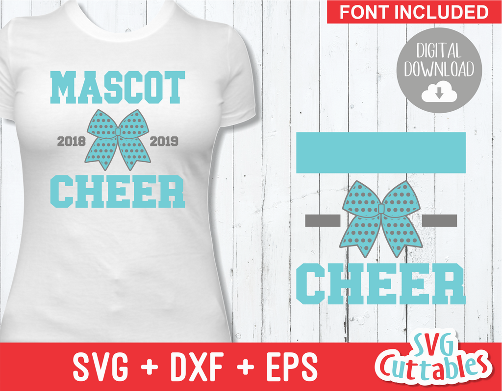Cheer svg Template 0013, svg cut file