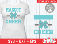 Cheer svg Template 0013, svg cut file