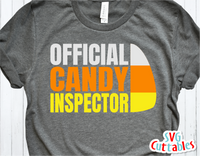 Official Candy Inspector | Halloween SVG Cut File