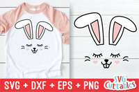Bunny Face | Easter Cut File
