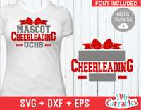 Cheer svg Template 0014, svg cut file