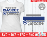 Soccer Template 0014 | SVG Cut File