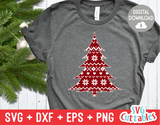 Christmas Tree with Sweater Print | Cut File