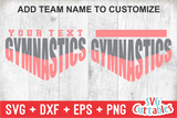 Gymnastics Template 0015 | SVG Cut File