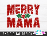 Merry Mama | Sublimation PNG