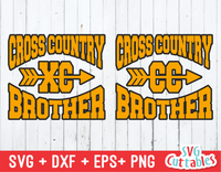 Cross Country Brother | SVG Cut File