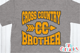 Cross Country Brother | SVG Cut File