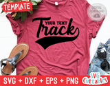 Track Template 0016 | SVG Cut File