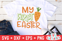 My First Easter Carrot SVG Cut File
