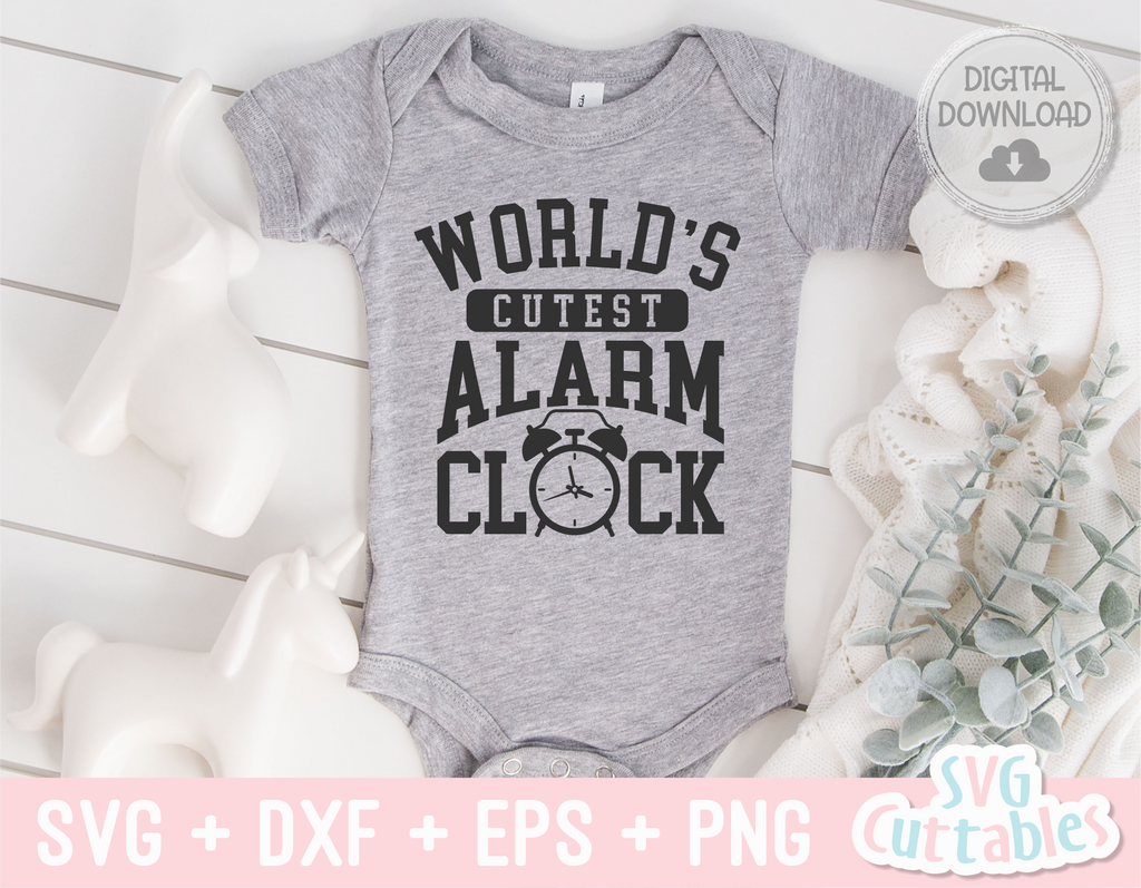World's Cutest Alarm Clock | Baby SVG