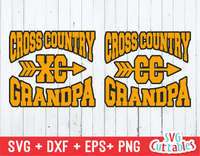 Cross Country Grandpa | SVG Cut File