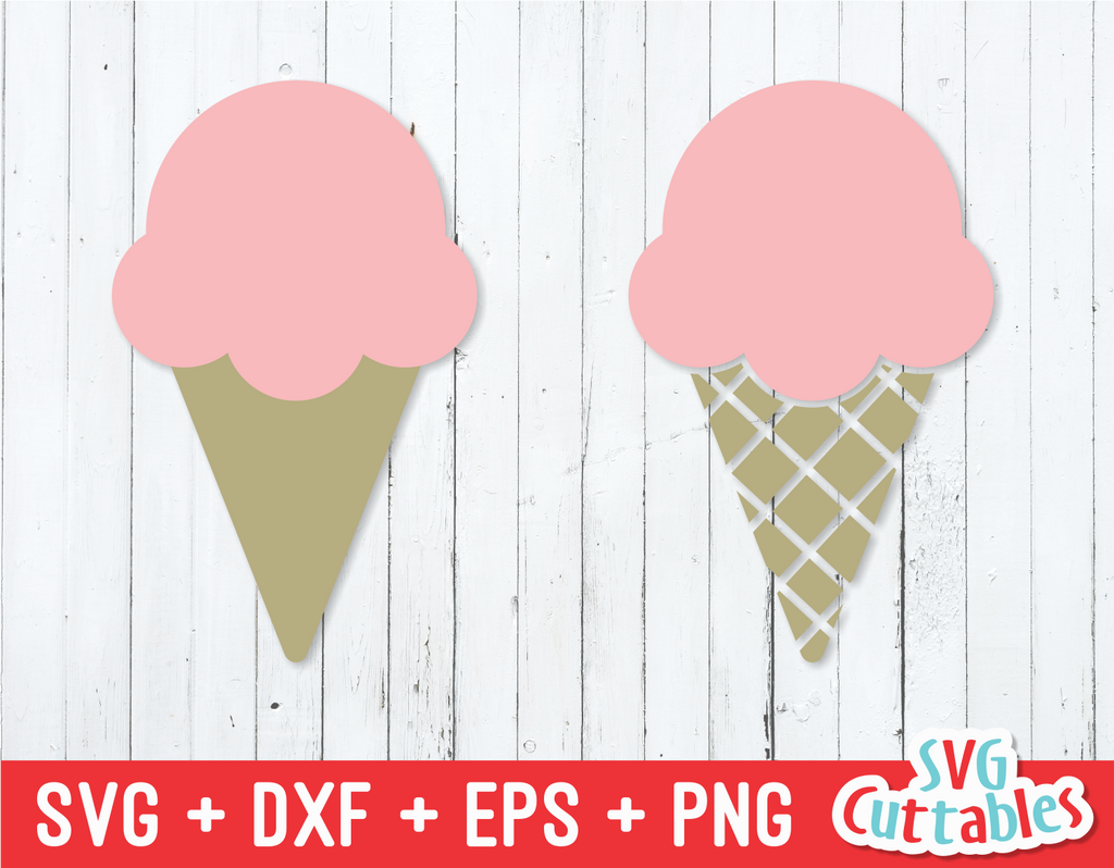 Ice Cream Cone | Summer | SVG Cut File