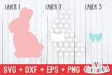 Polka Dot Bunny | Easter Cut File