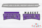 Wrestling Template 0018 | SVG Cut File