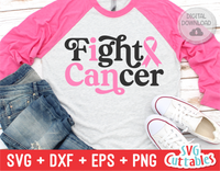 I Can Fight Cancer | Breast Cancer Awareness | SVG Cut File