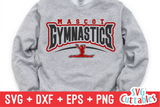 Gymnastics Template 0019 | SVG Cut File