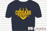Football Template 0019 | SVG Cut File